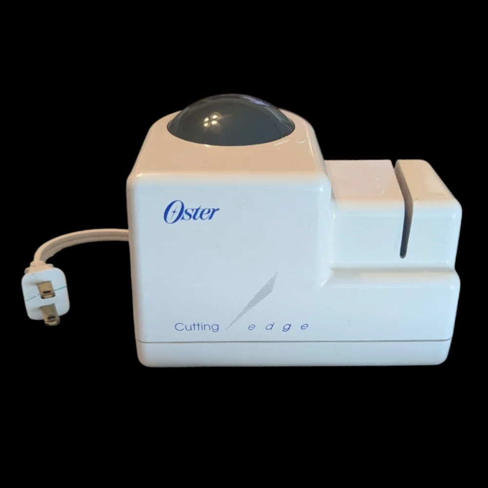 Vintage Oster Cutting Edge Electric Knife Sharpener 4300-08A Kitchen Tool